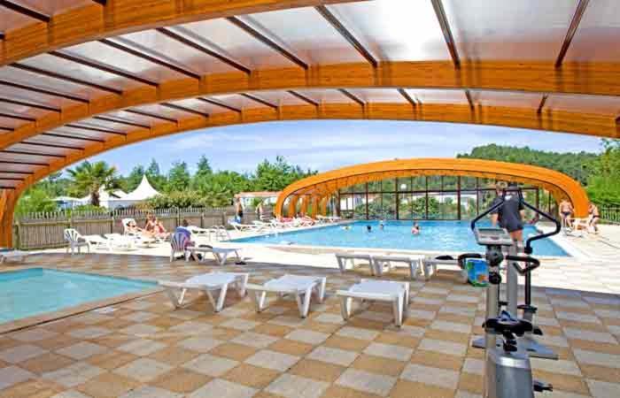 Chalet Camping Les Vignes Lit-et-Mixe Dış mekan fotoğraf