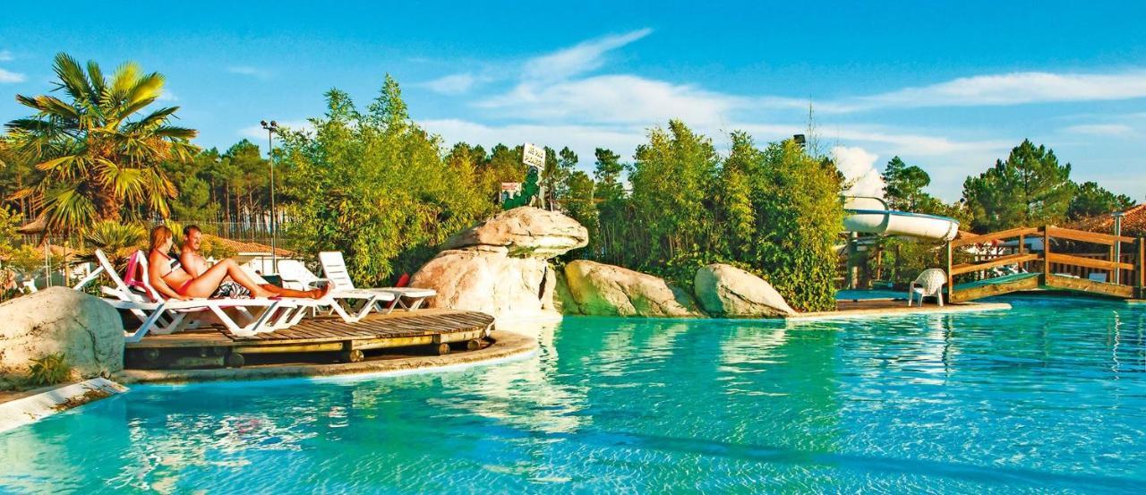 Chalet Camping Les Vignes Lit-et-Mixe Dış mekan fotoğraf