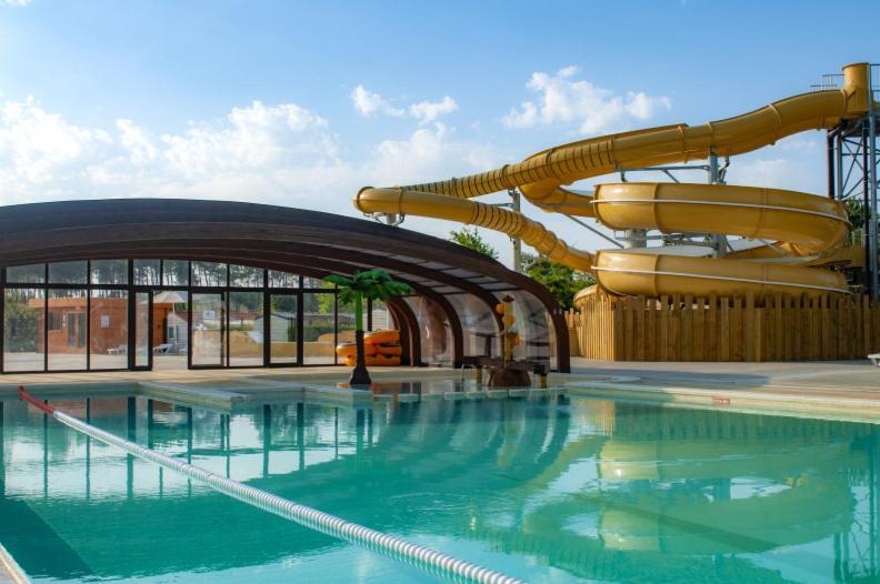 Chalet Camping Les Vignes Lit-et-Mixe Dış mekan fotoğraf