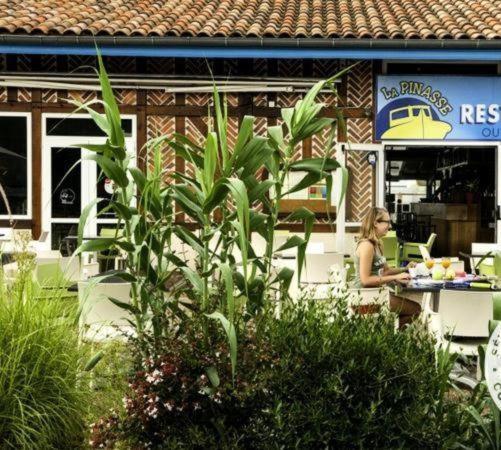 Chalet Camping Les Vignes Lit-et-Mixe Dış mekan fotoğraf
