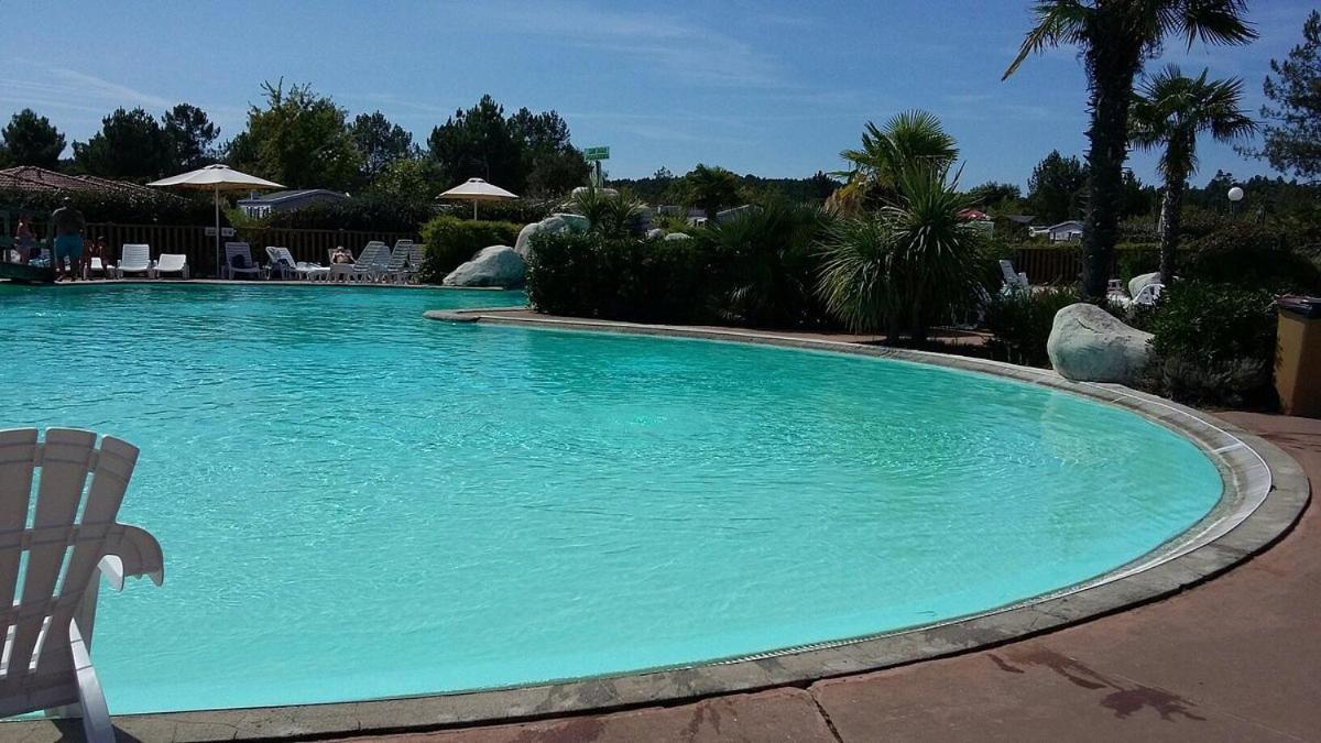 Chalet Camping Les Vignes Lit-et-Mixe Dış mekan fotoğraf