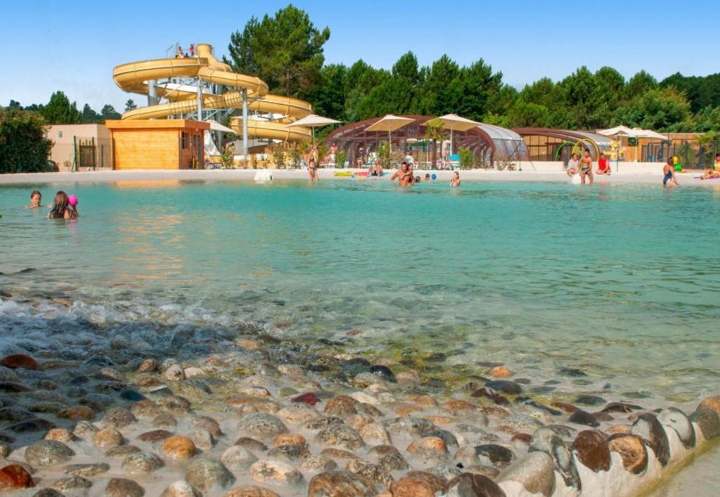 Chalet Camping Les Vignes Lit-et-Mixe Dış mekan fotoğraf