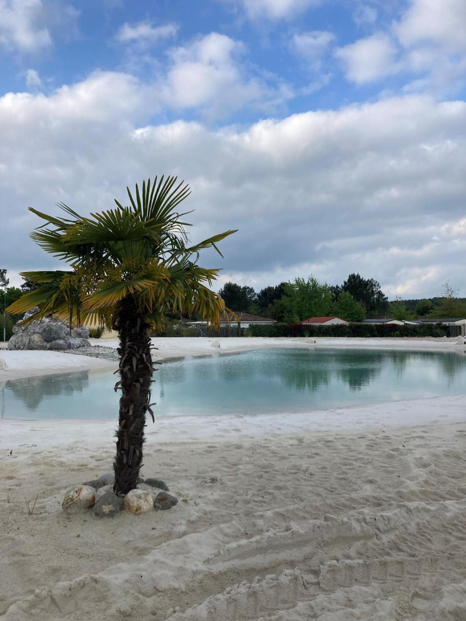 Chalet Camping Les Vignes Lit-et-Mixe Dış mekan fotoğraf