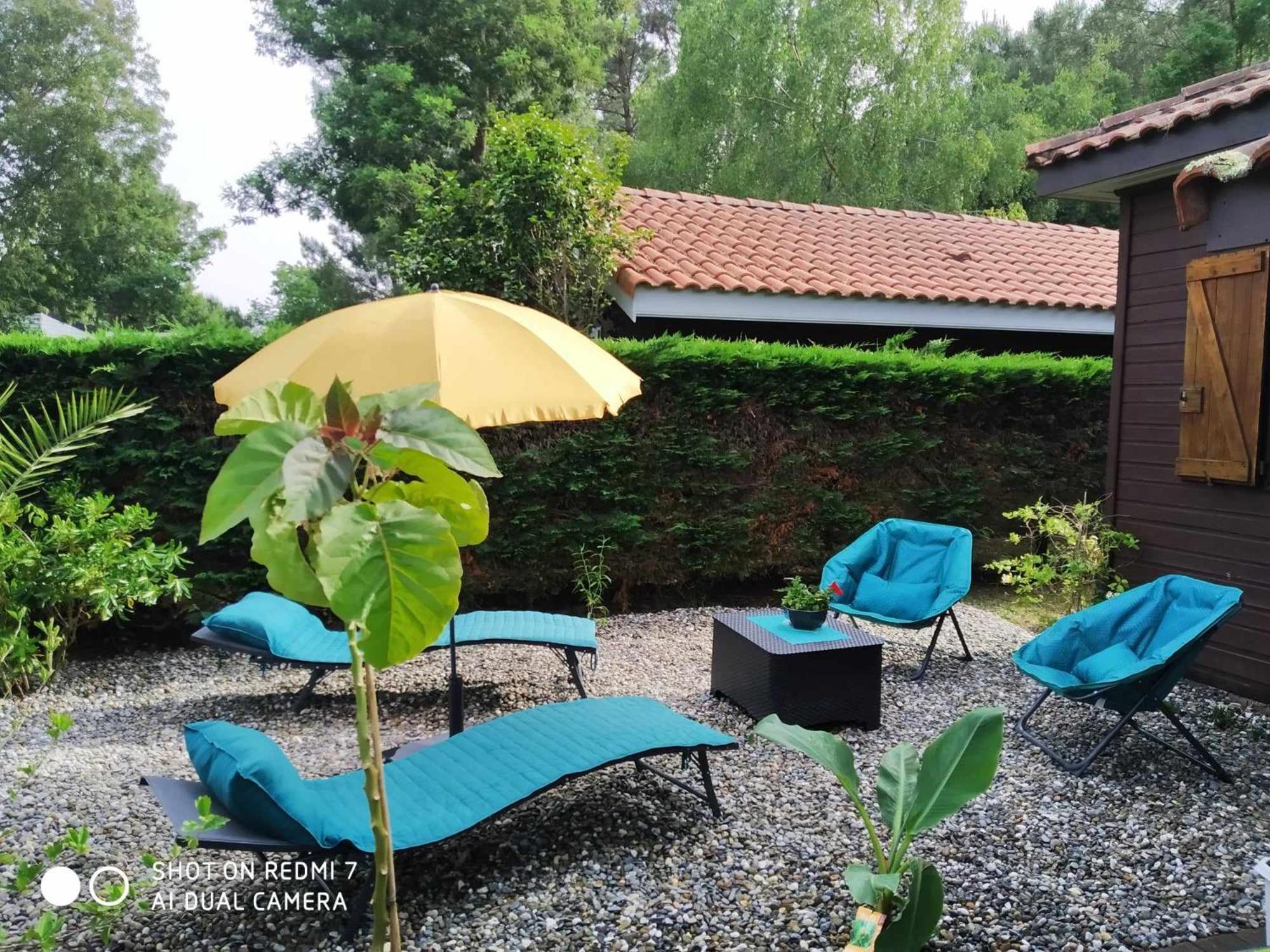 Chalet Camping Les Vignes Lit-et-Mixe Dış mekan fotoğraf