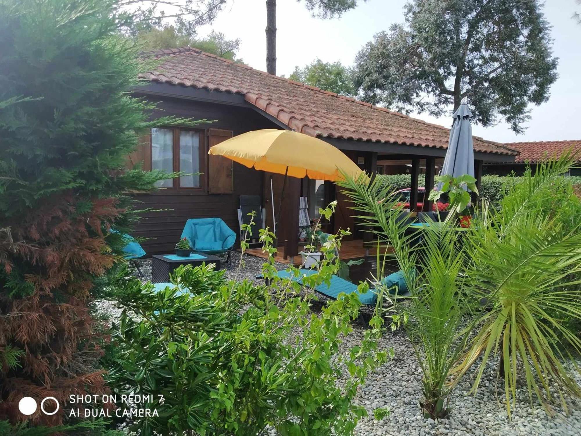 Chalet Camping Les Vignes Lit-et-Mixe Dış mekan fotoğraf